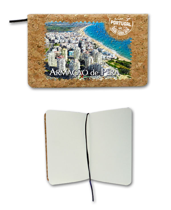 Notepad in cork
