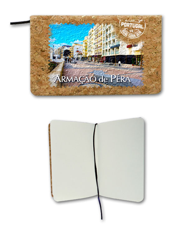 Notepad in cork
