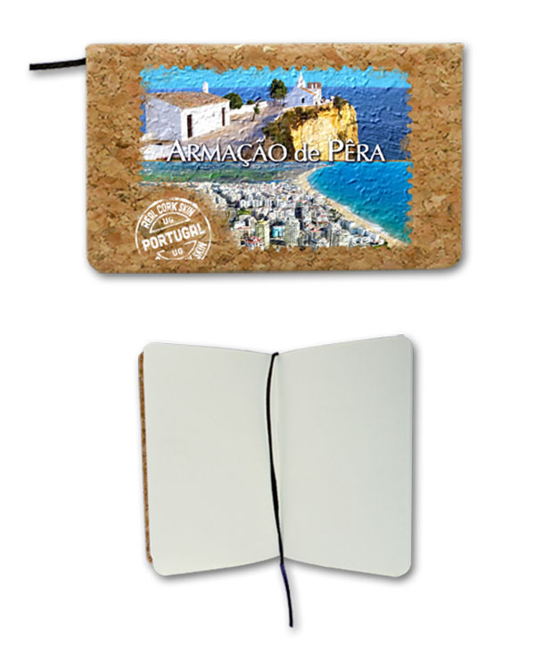 Notepad in cork