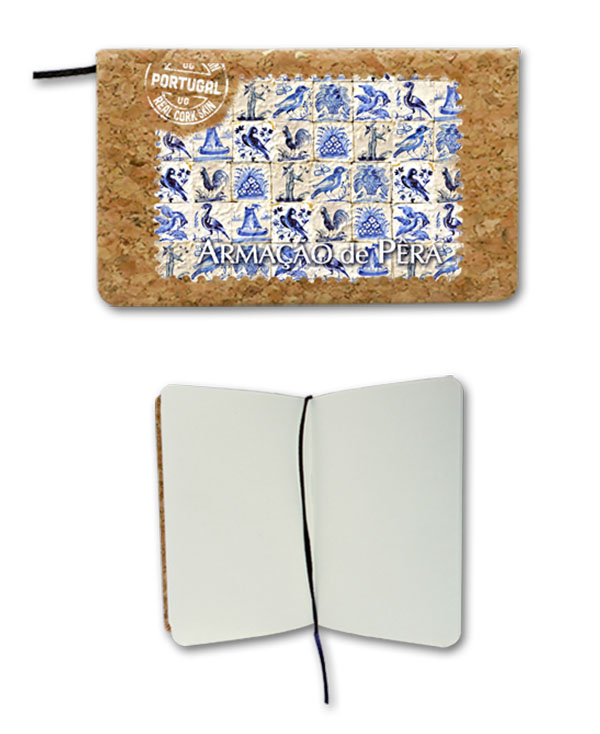 Notepad in cork