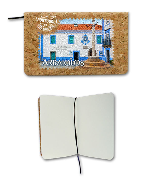 Notepad in cork