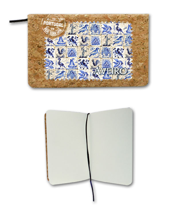 Notepad in cork