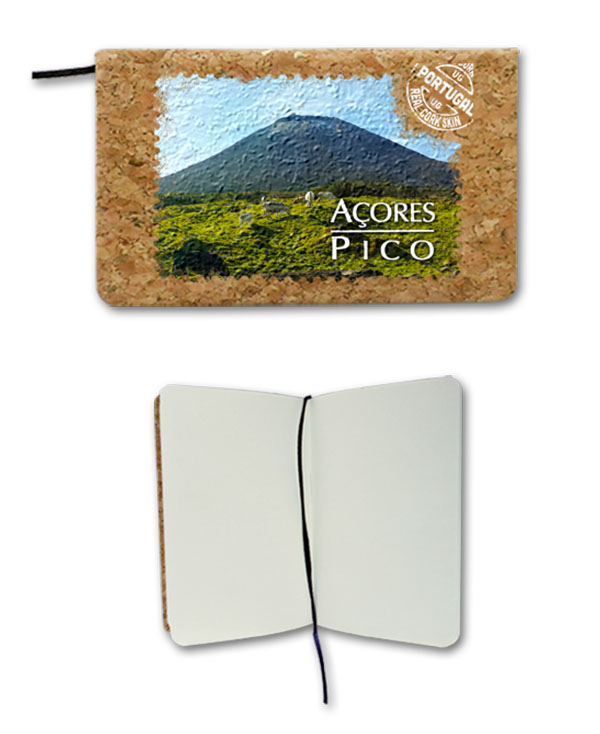 Notepad in cork