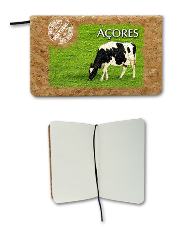 Notepad in cork