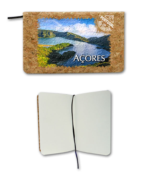 Notepad in cork