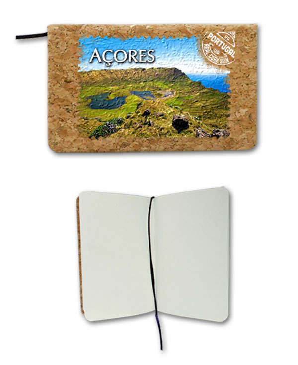 Notepad in cork