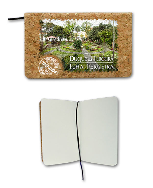 Notepad in cork - Terceira