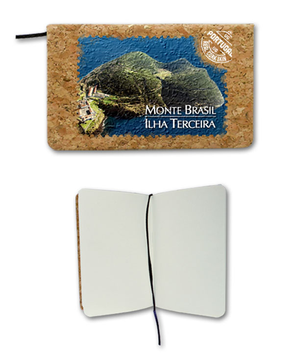 Notepad in cork - Terceira
