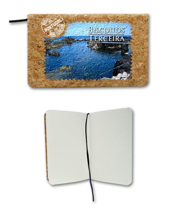 Notepad in cork - Terceira
