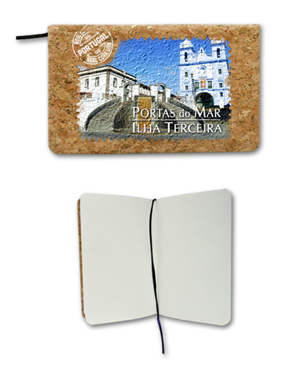 Notepad in cork - Terceira