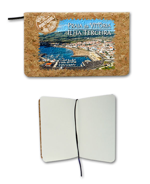 Notepad in cork - Terceira