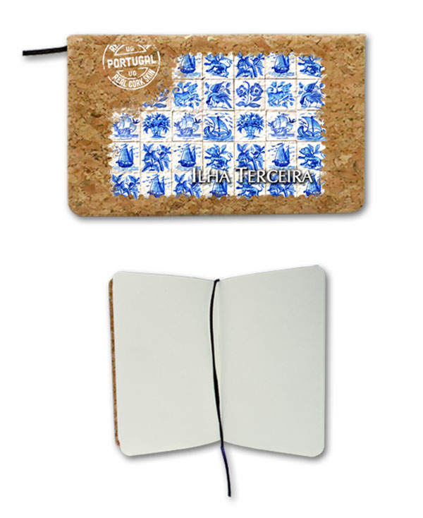 Notepad in cork - Terceira