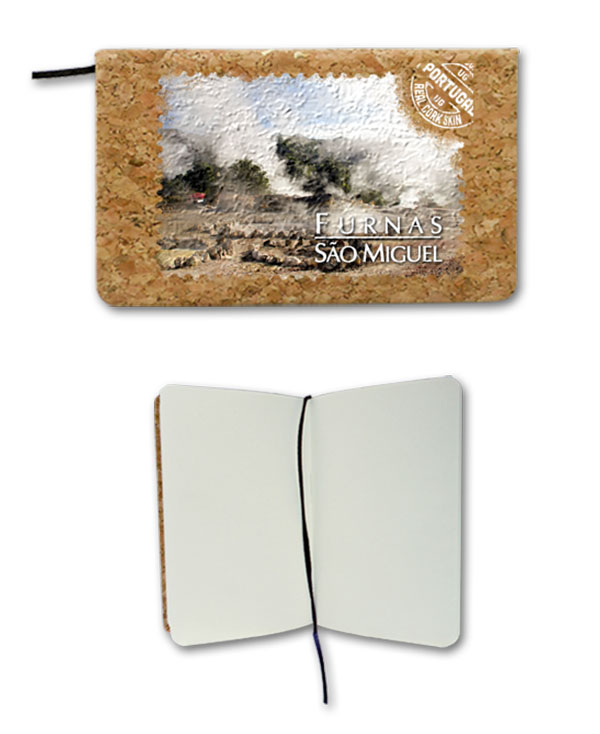 Notepad in cork - S. Miguel