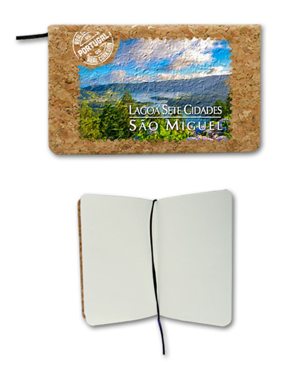Notepad in cork - S. Miguel