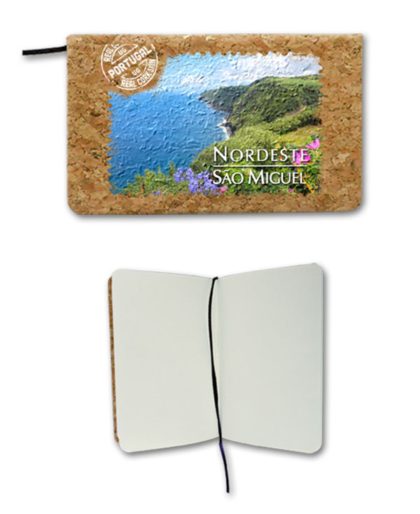 Notepad in cork - S. Miguel