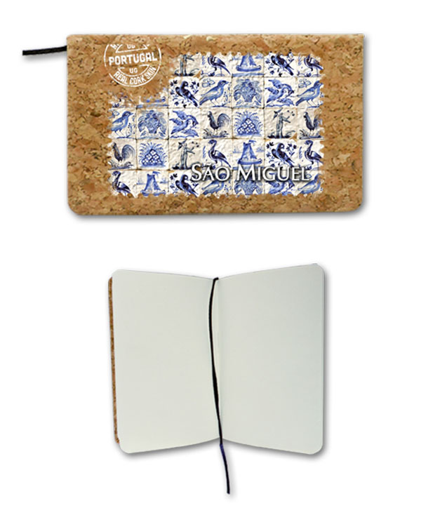 Notepad in cork - S. Miguel