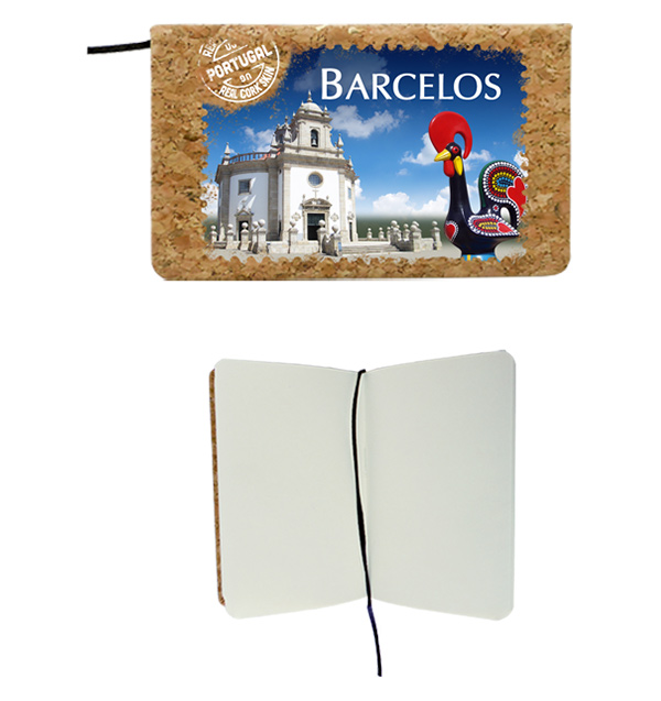 Notepad in cork