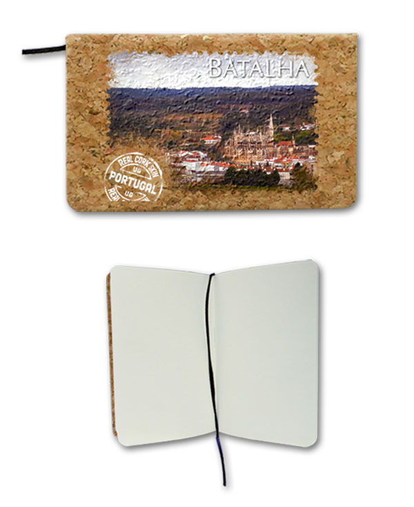 Notepad in cork