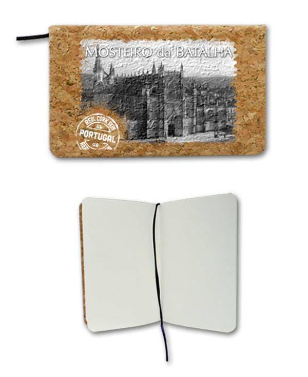 Notepad in cork