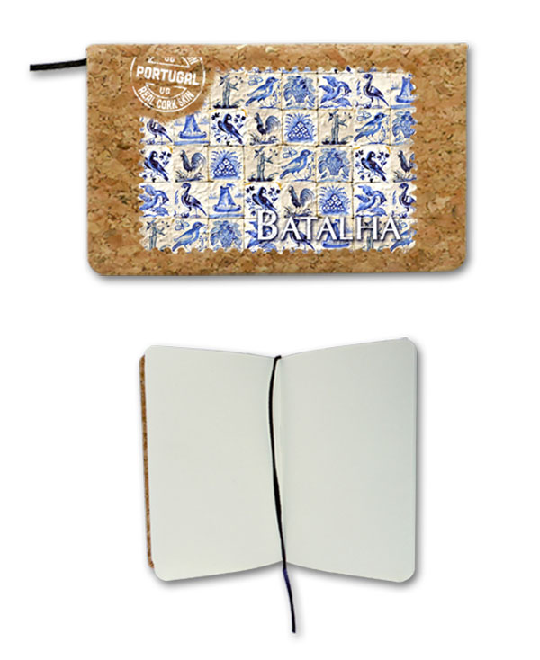 Notepad in cork