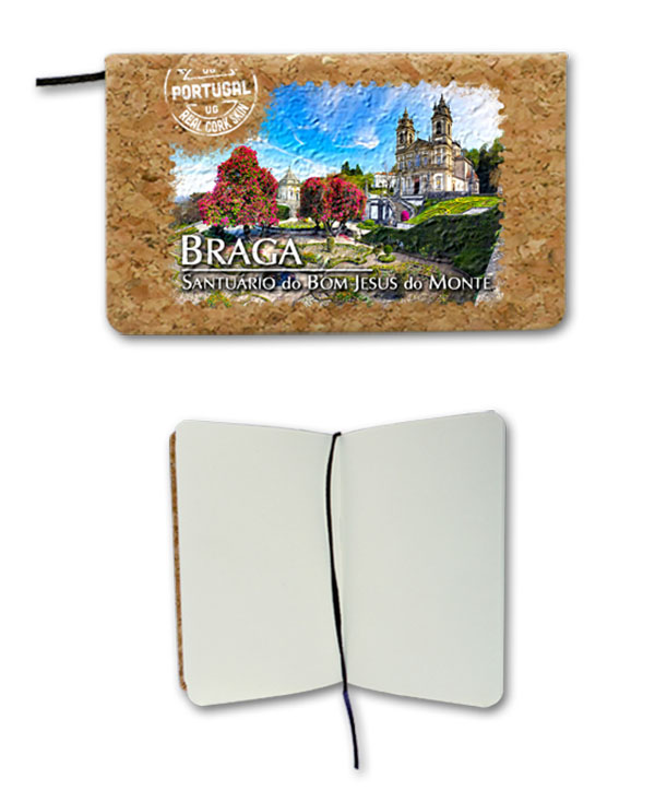 Notepad in cork