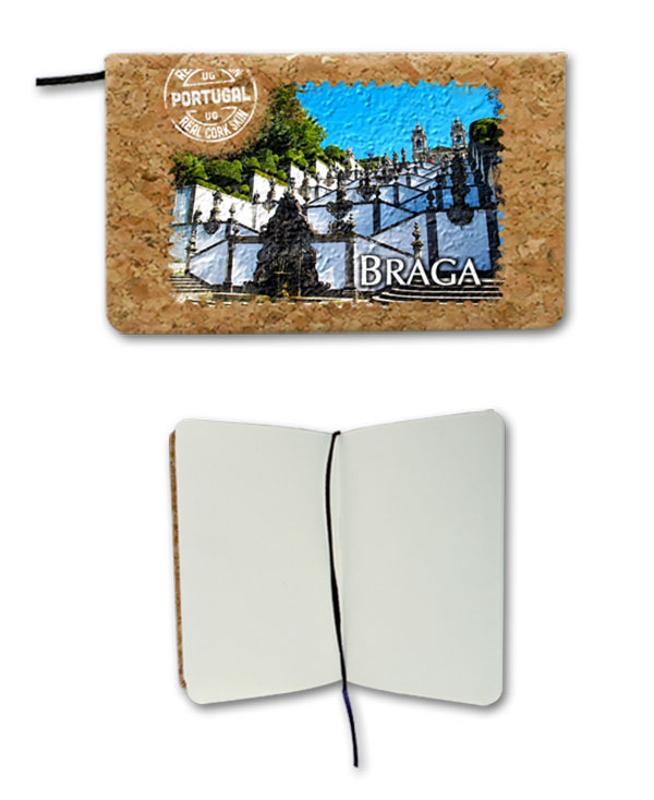 Notepad in cork