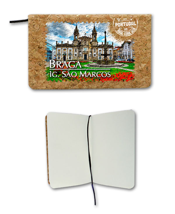 Notepad in cork
