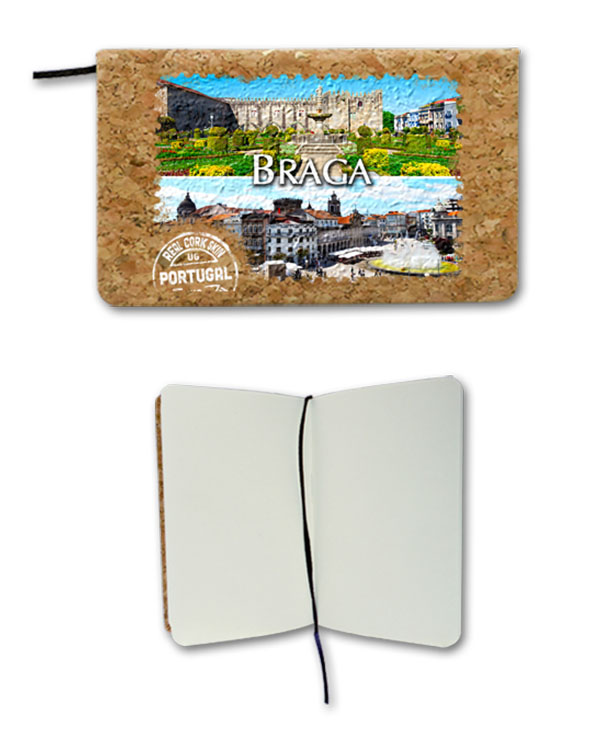 Notepad in cork