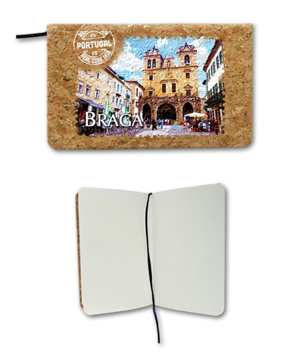 Notepad in cork