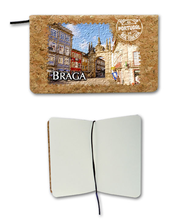 Notepad in cork