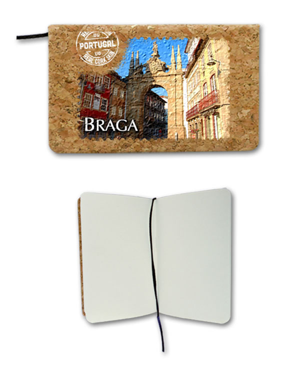 Notepad in cork