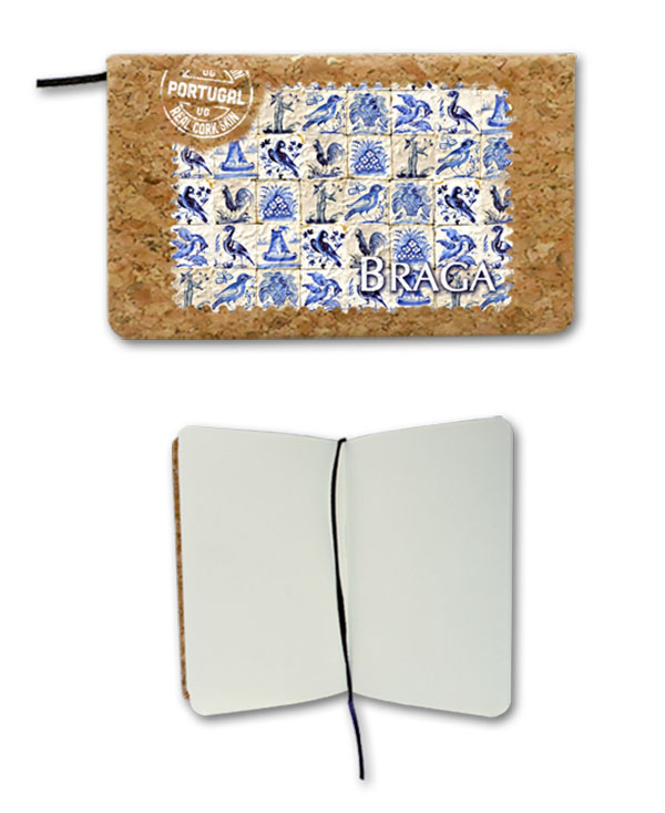 Notepad in cork