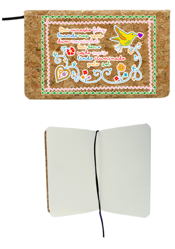 Notepad in cork
