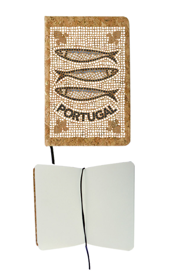 Notepad in cork