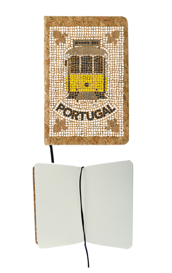 Notepad in cork