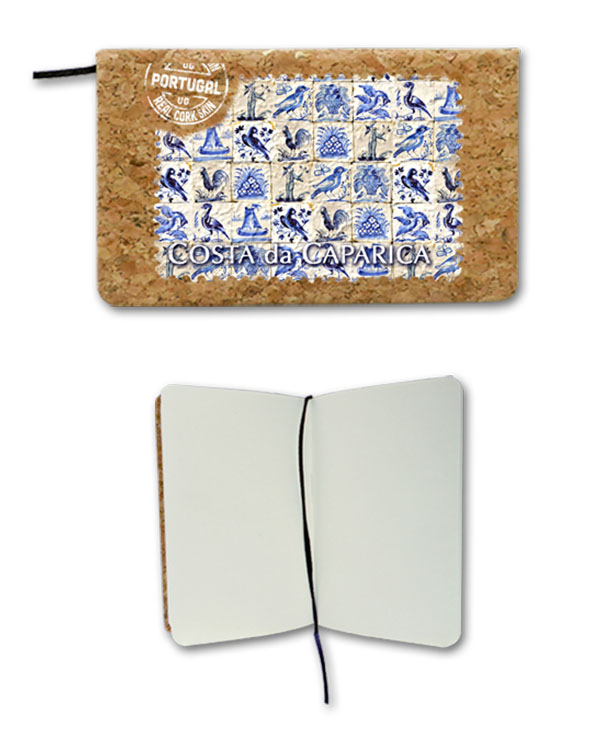 Notepad in cork