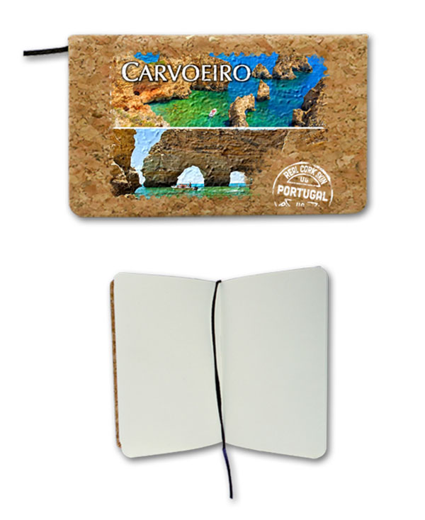 Notepad in cork