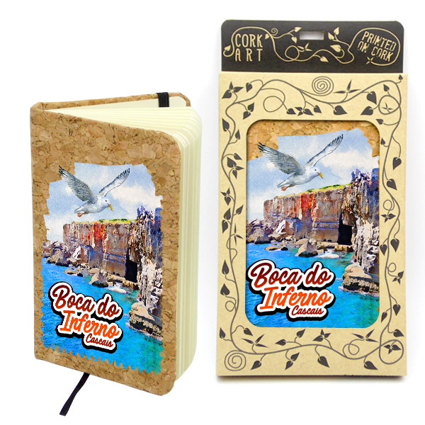 Notepad in cork