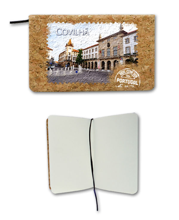 Notepad in cork