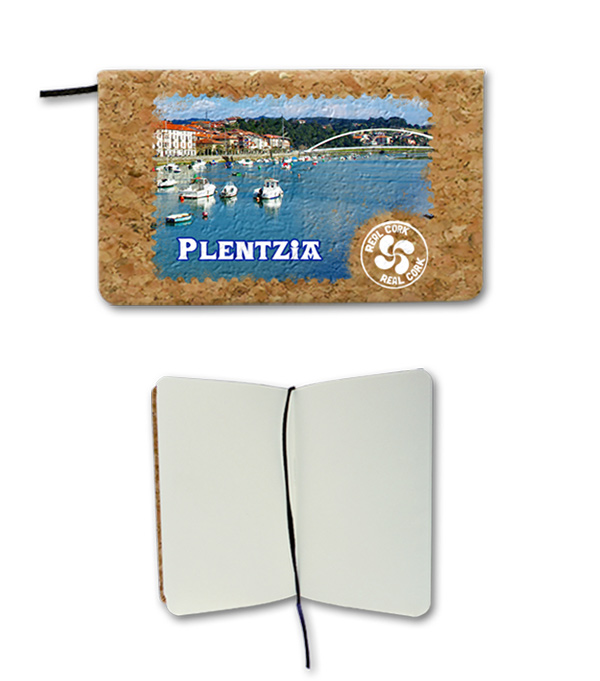 Notepad in cork