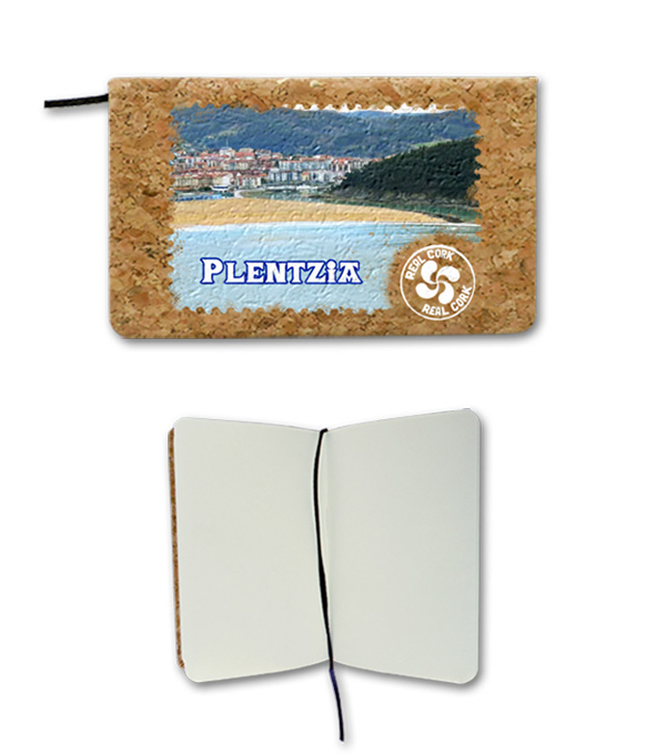 Notepad in cork