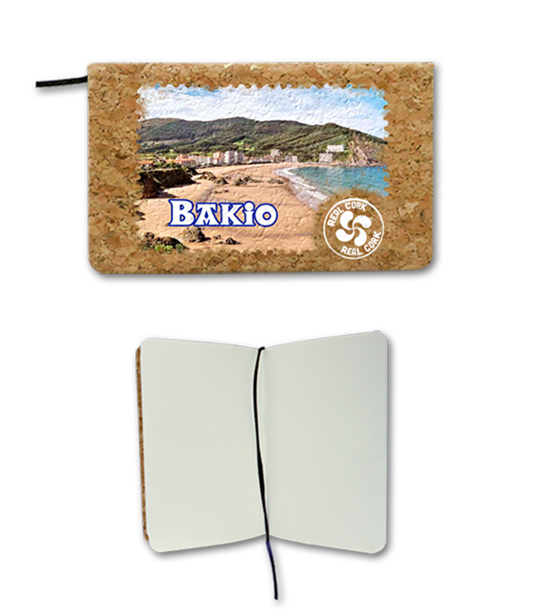 Notepad in cork