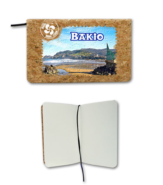 Notepad in cork