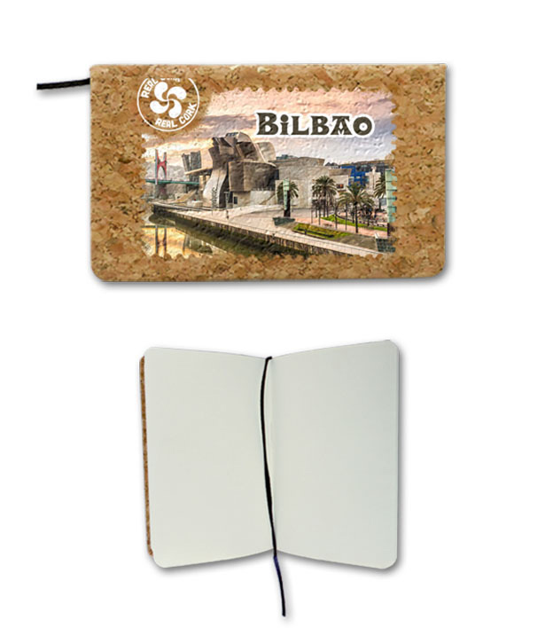 Notepad in cork