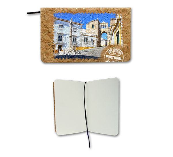 Notepad in cork