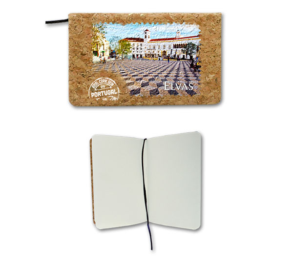 Notepad in cork
