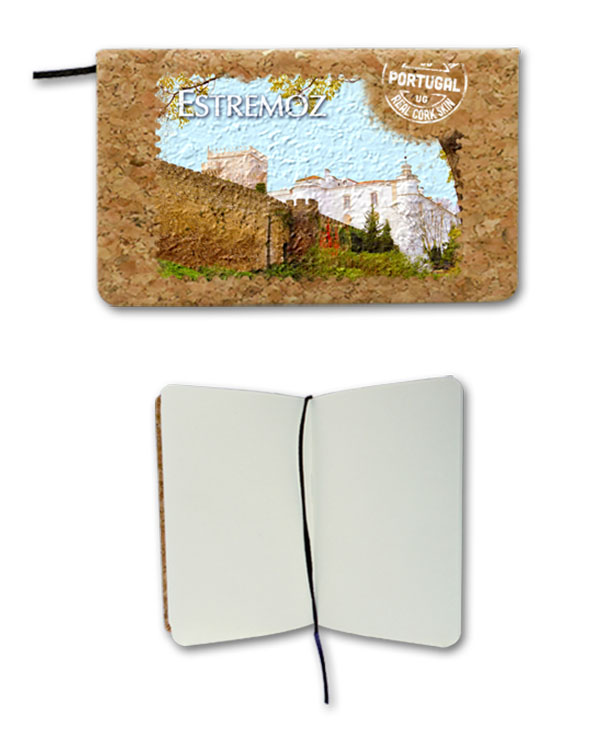 Notepad in cork