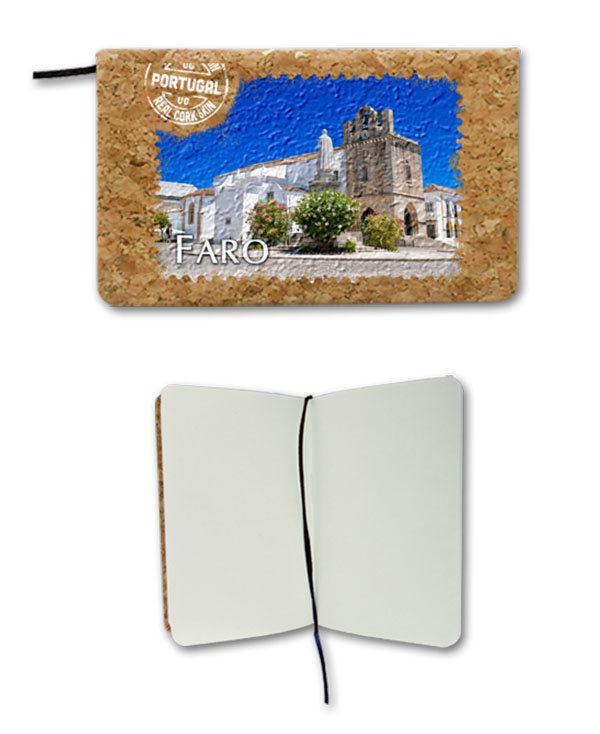 Notepad in cork