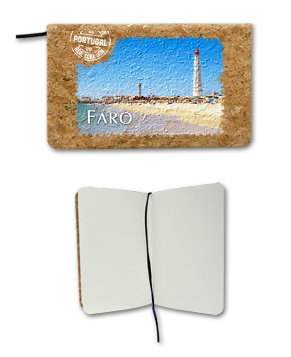 Notepad in cork
