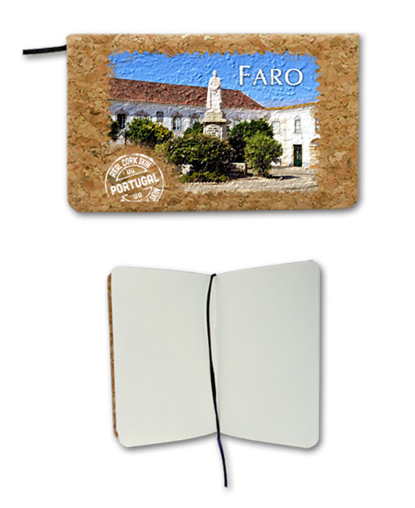 Notepad in cork